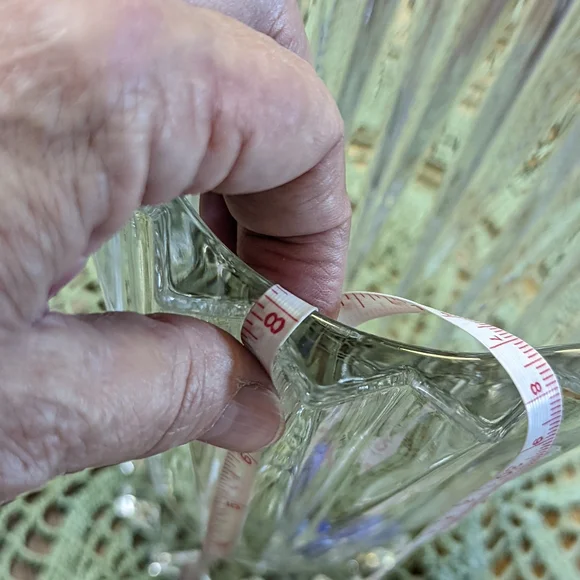 Vintage 1950's Rosenthal Lead Crystal Pitcher - Picture 5 of 6